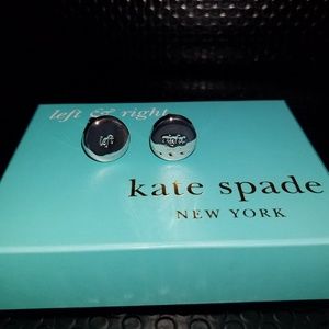 Kate Spade “Left, Right” Cuff Links
